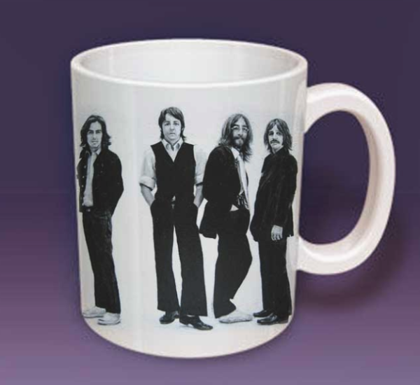 Beatles Mug – Unique Print of Oil Painting by Me