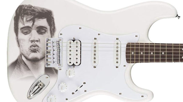Elvis Presley Custom Painted Guitar ‘Kiss’ (or any person/image you want!) Stratocaster Fender